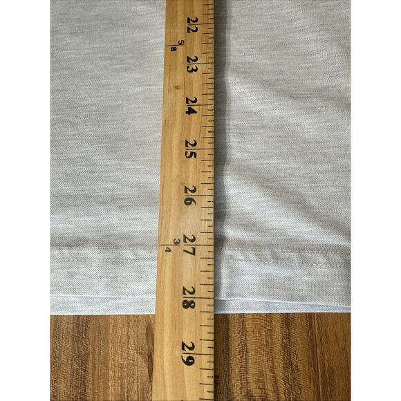 Travis Mathew Polo Shirt Mens Large Light Gray Short Sleeve Logo Golf - Picture 4 of 4